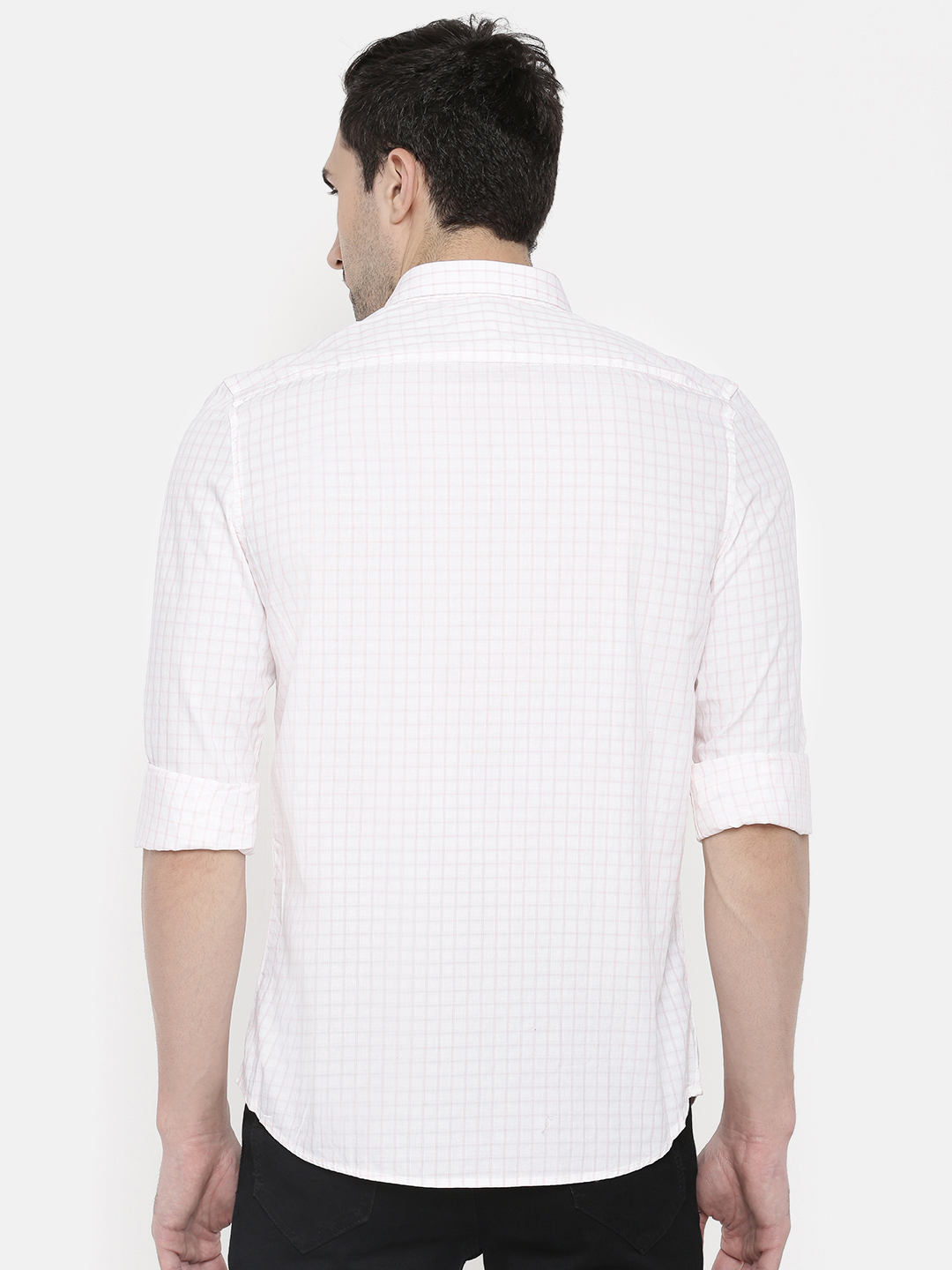 Small Check Cotton Shirt