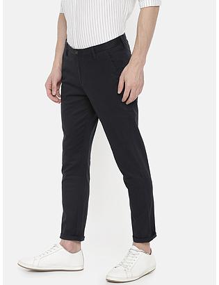 fosfene Dark Blue Ankle Length Chinos